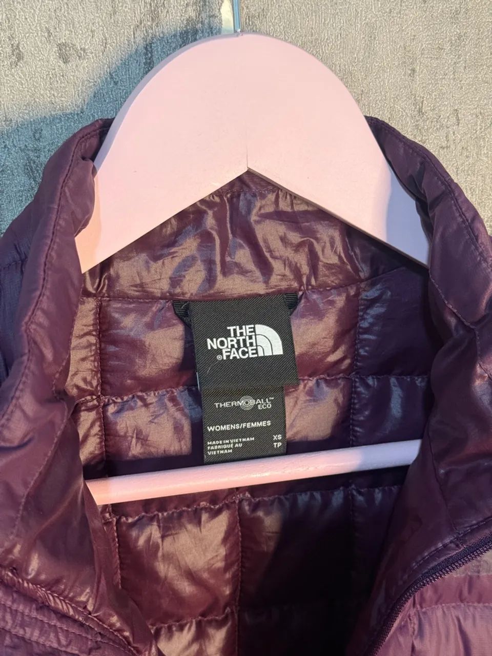 Jaqueta The North Face Thermoball roxa PP - Foto 5