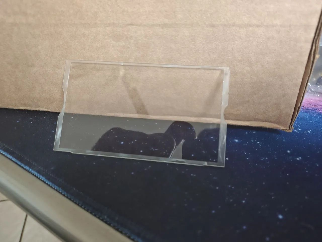Visor de vidro compatível com PSP 2000 e 3000