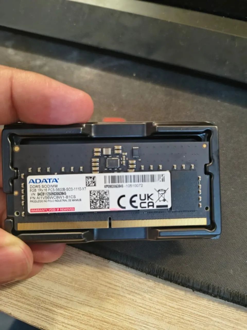 Memoria Notebooks 16gb (2X8) DDR5  5600Mhz  ADATA - Foto 4