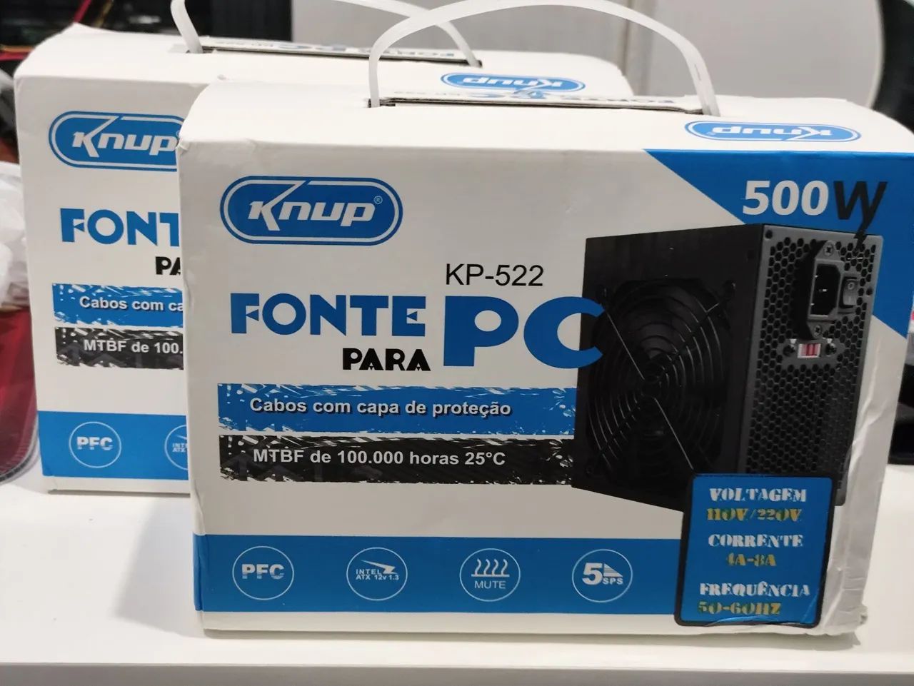 Fonte para Pc 500w knup 