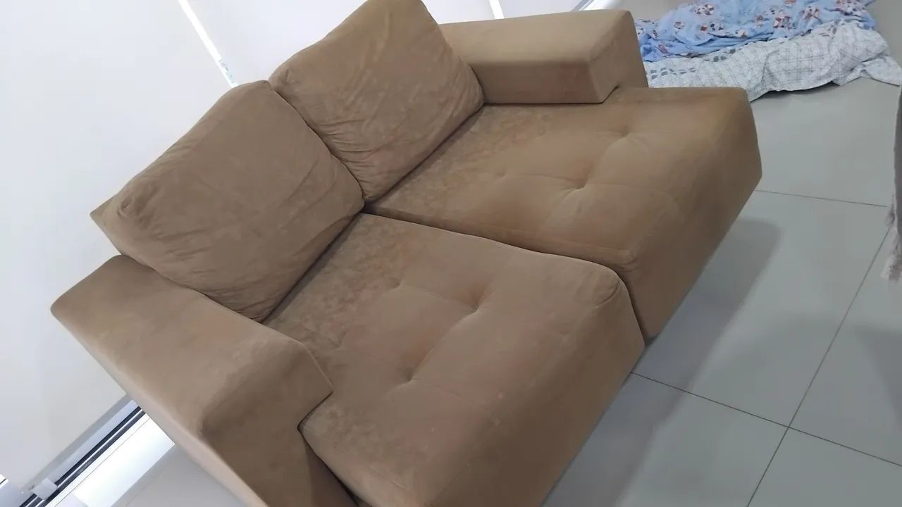 Sofá retrátil 2 lugares 