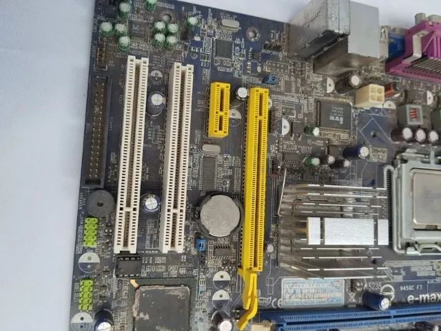 placa mãe e-max para peças