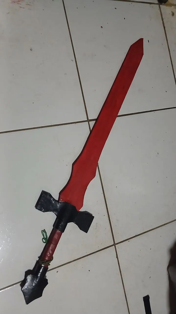 Espada vermelha. - Foto 2