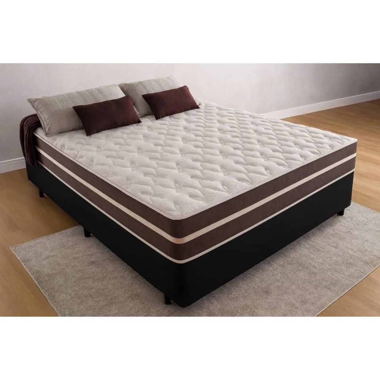 Cama box casal Classic D26 molas superlastic 