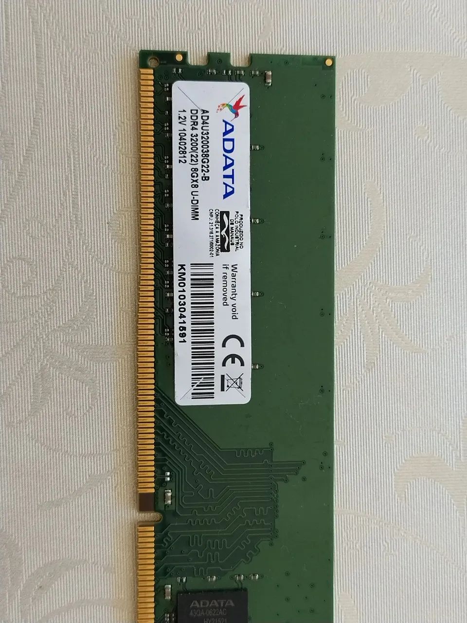 Memória DDR4 3200 U-DiMM. - Foto 2