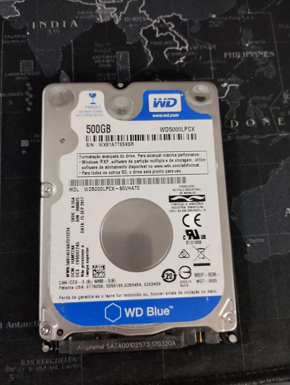 HD 500gb WD