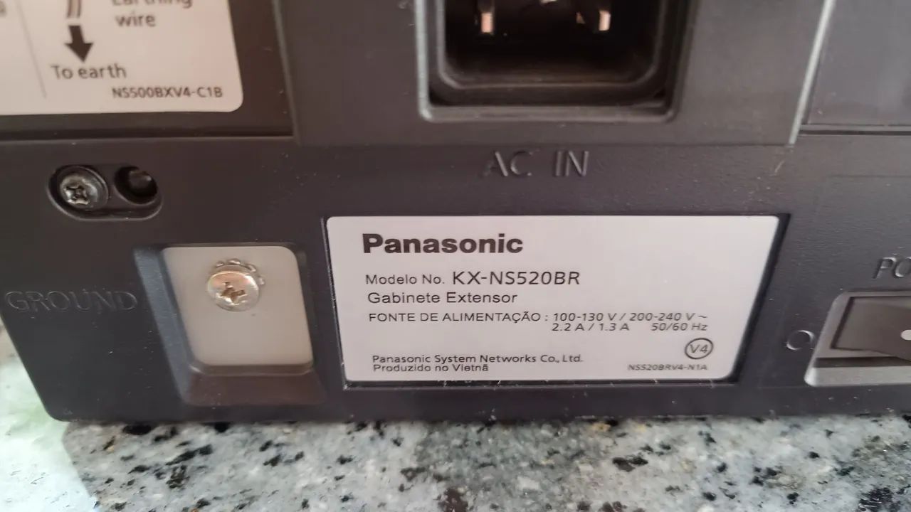 Vendo Gabinete Extensor Panasonic Kx-ns520br, funcionando. LEIAAA. - Foto 4