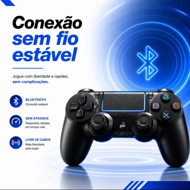 Controle ps4 - Foto 2