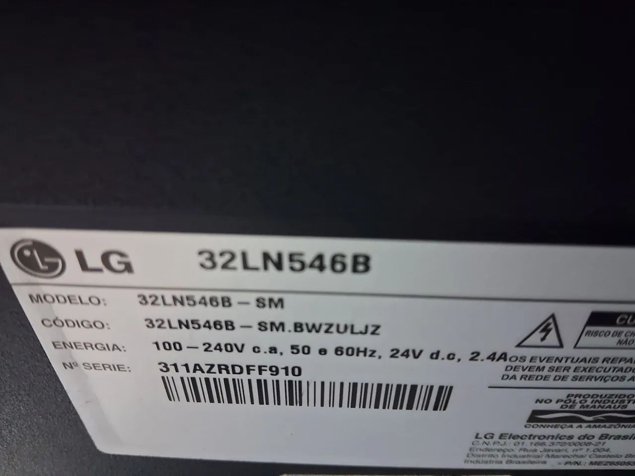 TV LG defeito de tela - Foto 4