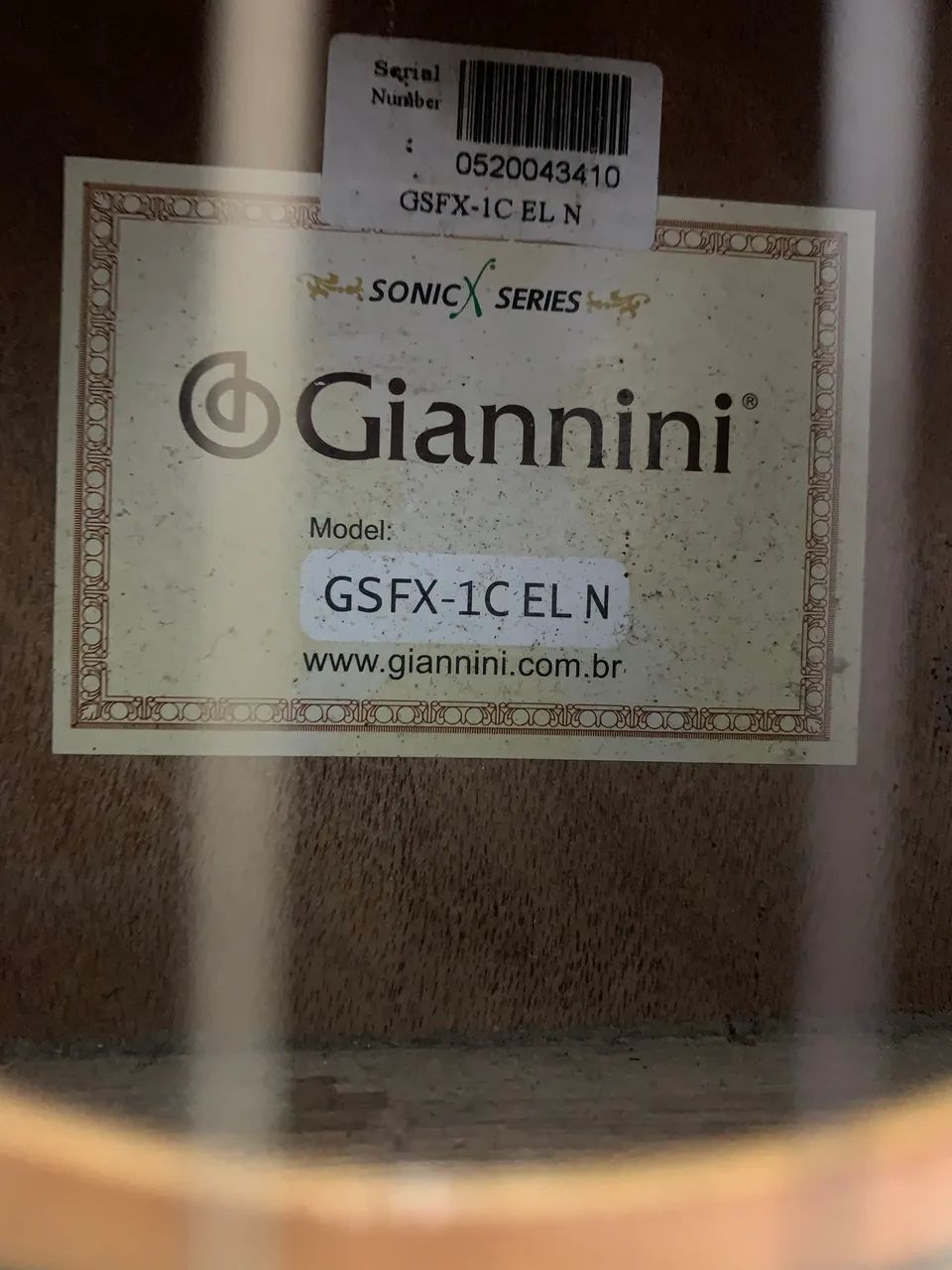 Violão de Aço Gianninni - PRA VENDER LOGO - Foto 2