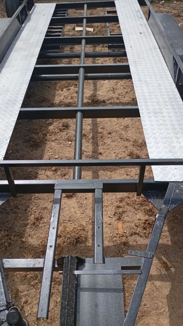 CARRETINHA REBOQUE PARA VEICULO 2 EIXOS - Foto 5