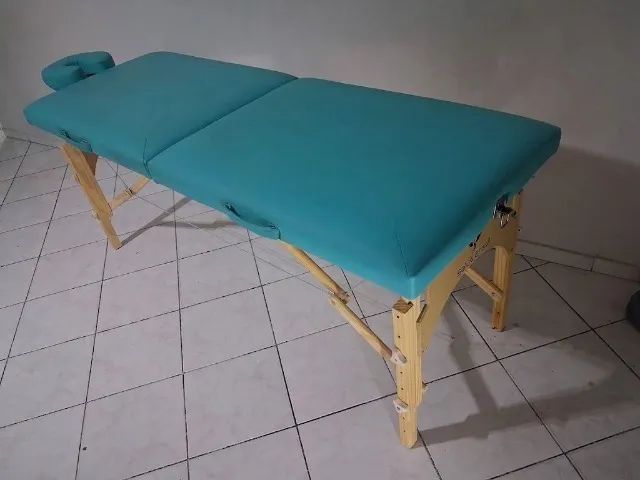 Mesa Dobrável Estofada Tipo Maleta - Foto 5