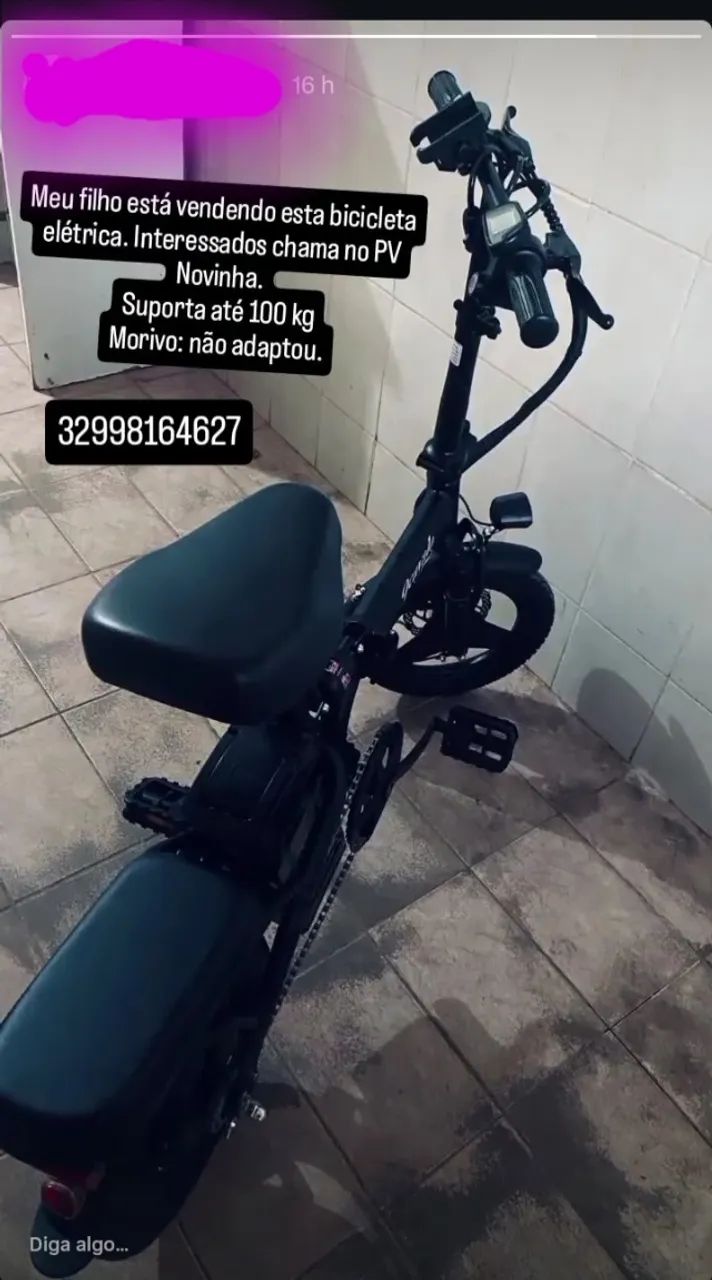 Bicicleta elétrica 