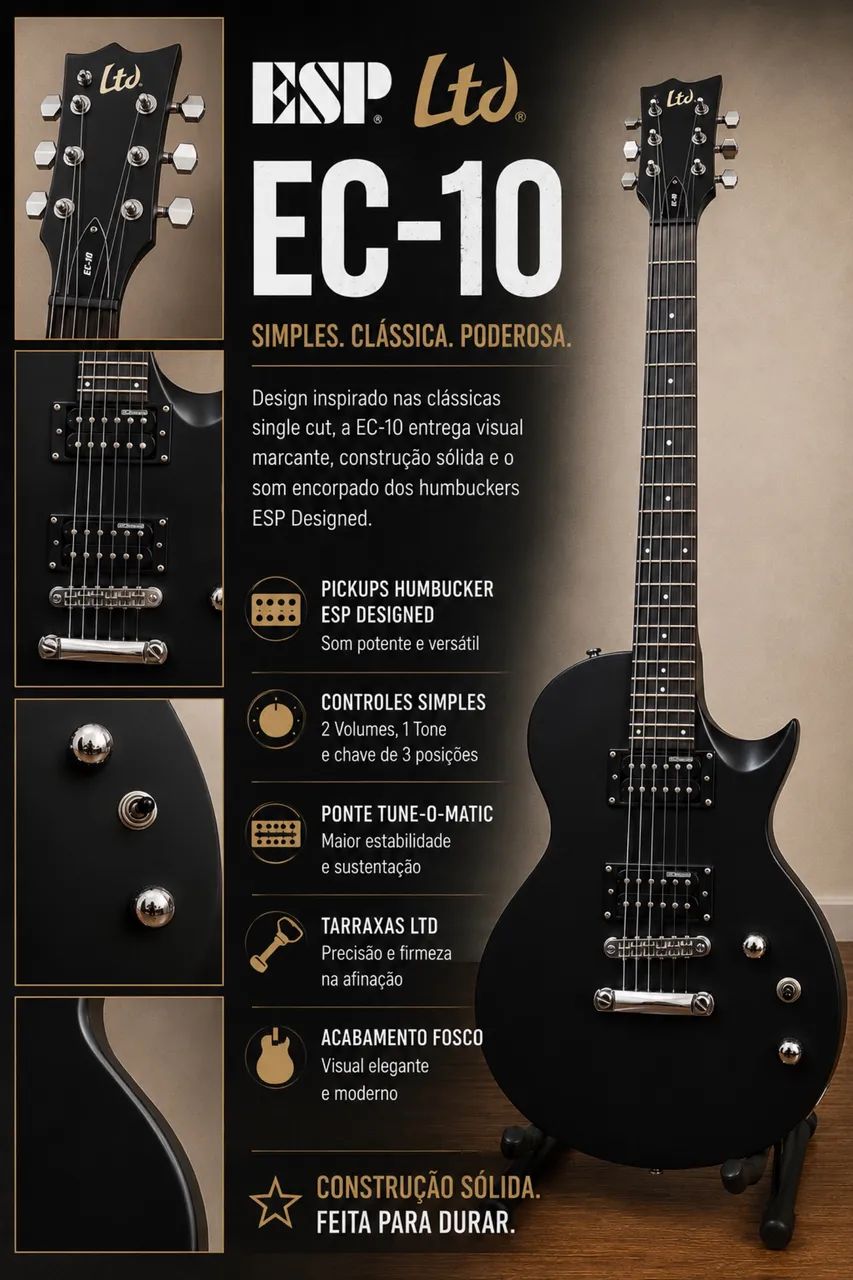 Guitarra ESP LTD EC-10 