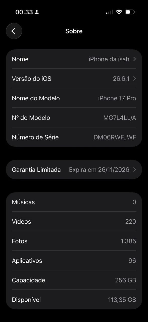iPhone 17 pro  256gb - semi novo  - Foto 3
