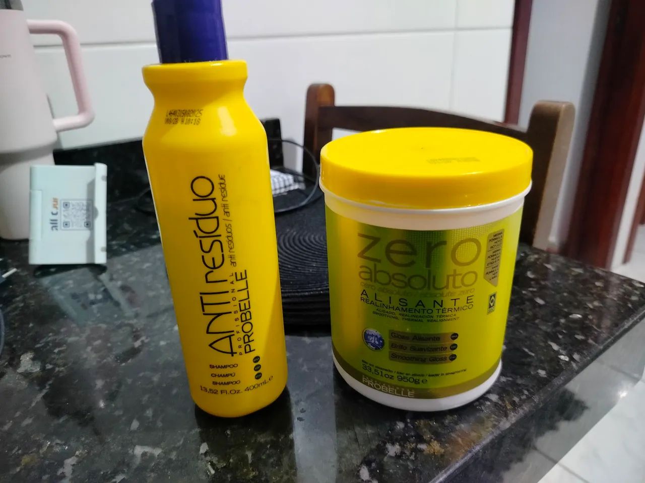 Vendo alisante , realinhamento térmico Zero absoluto e shampoo anti resíduos probelhe - Foto 2