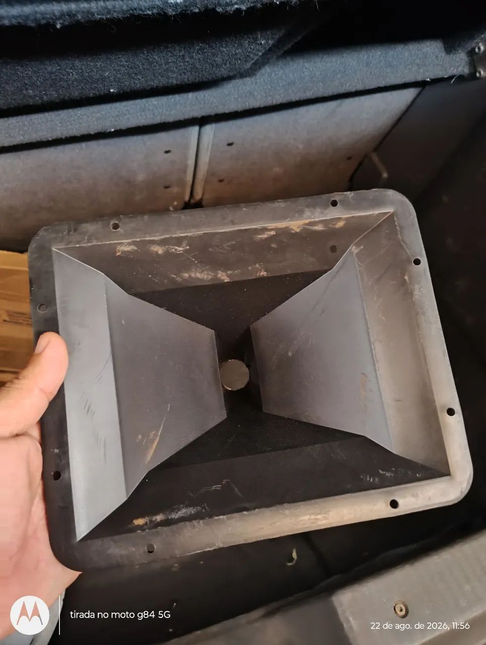 Vendo alto falante de 12 polegadas e uma boca de corneta.. - Foto 4
