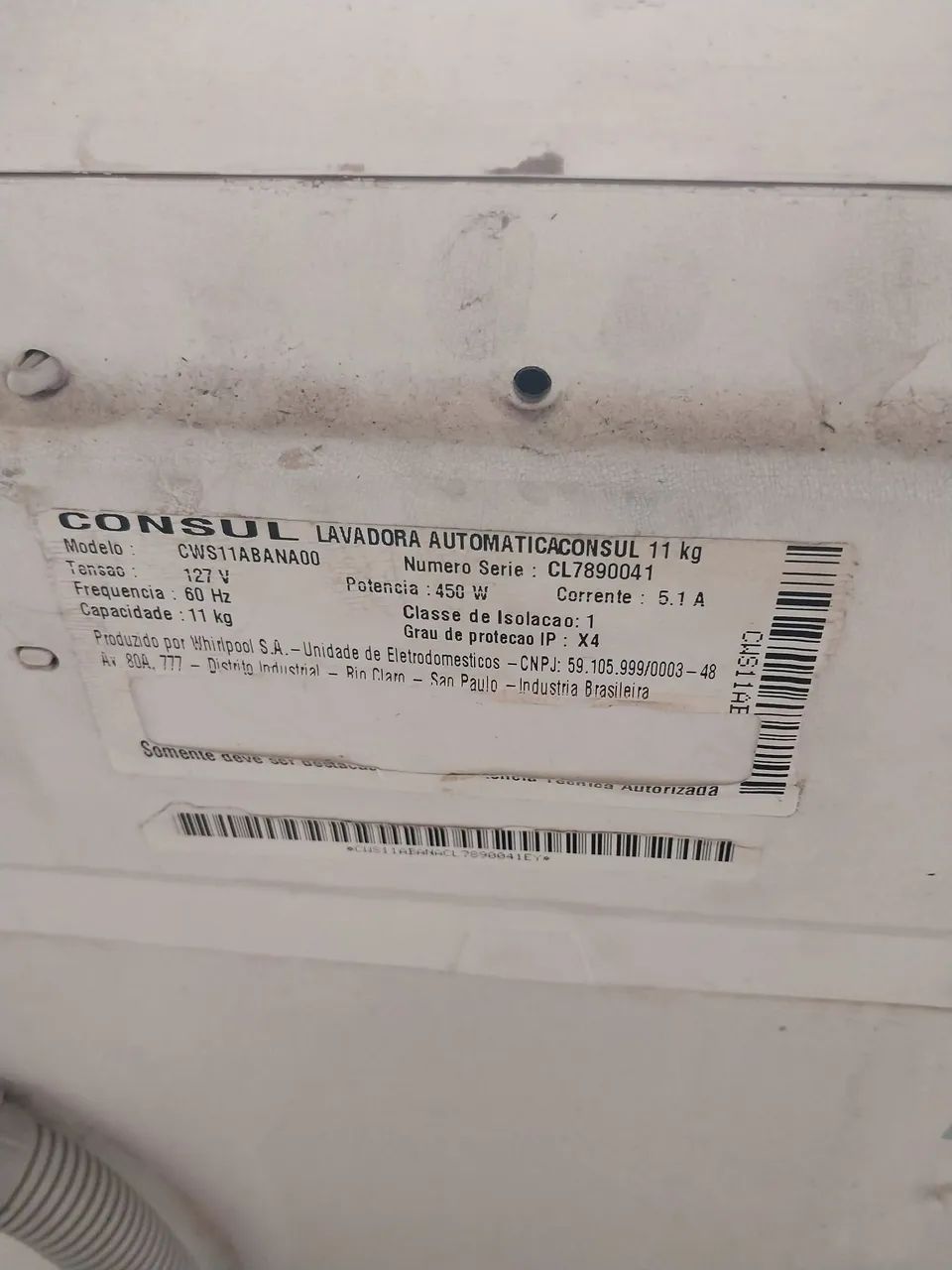 Máquina lavar roupas 11kg