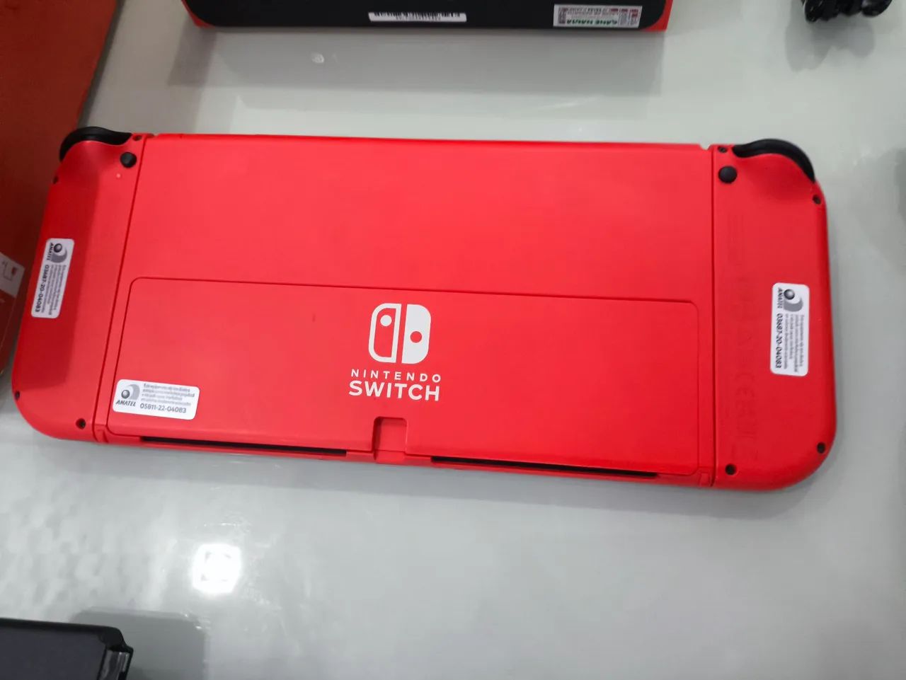 Nintendo switch OLED desbloqueado edição Mario  - Foto 3