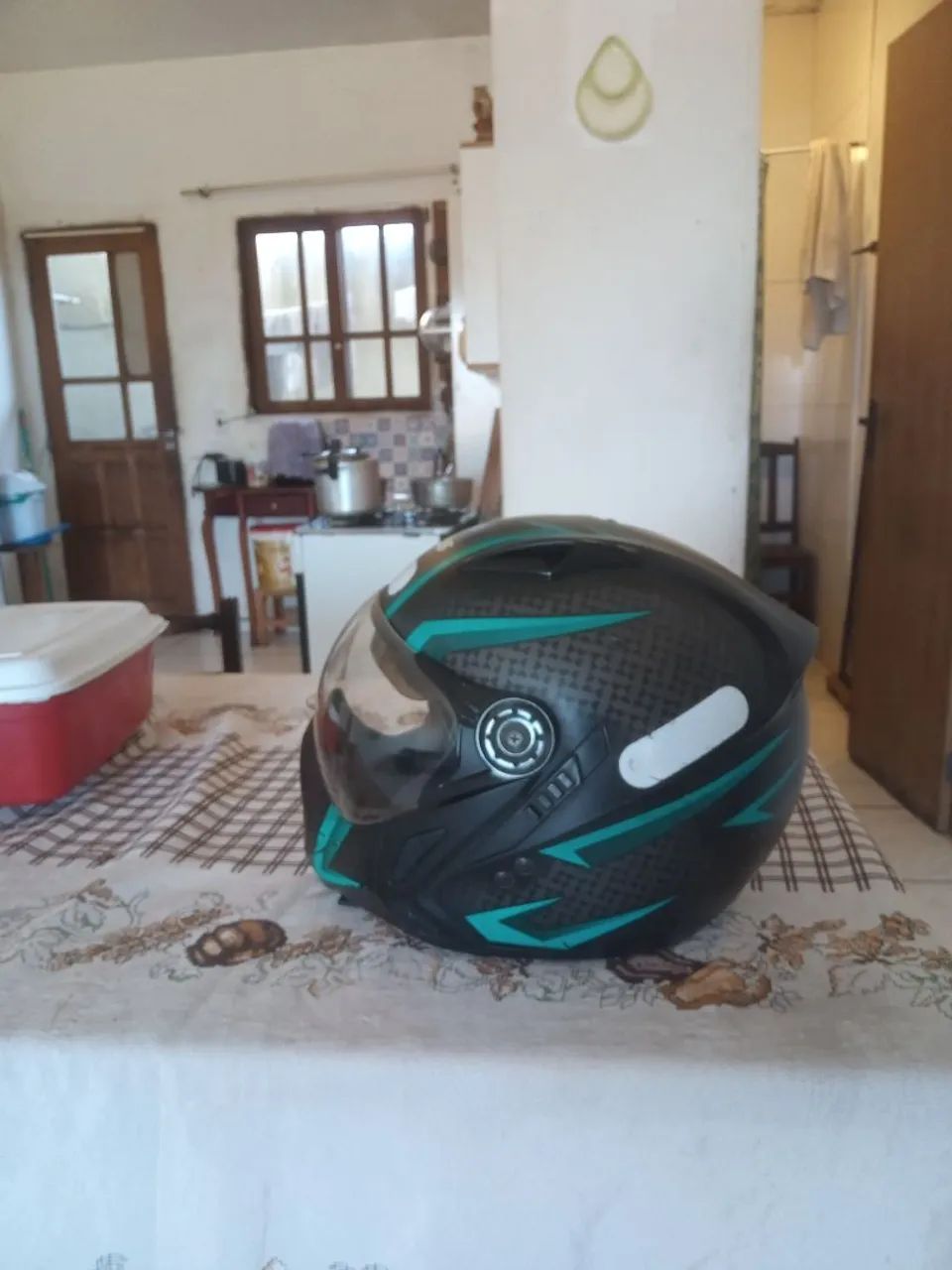 Capacete de moto tamanho 60 - Foto 3