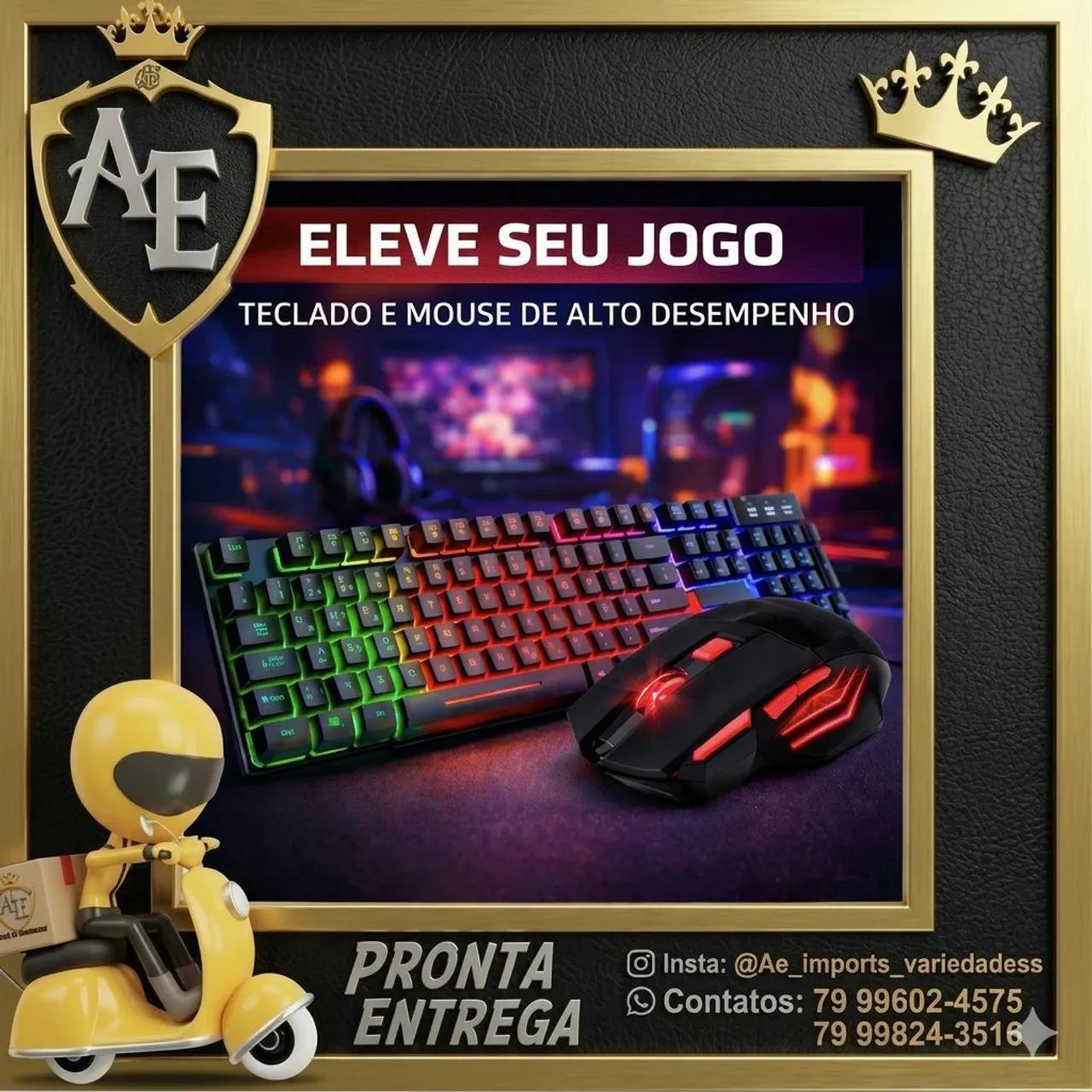 Kit teclado + Mouse Gamer