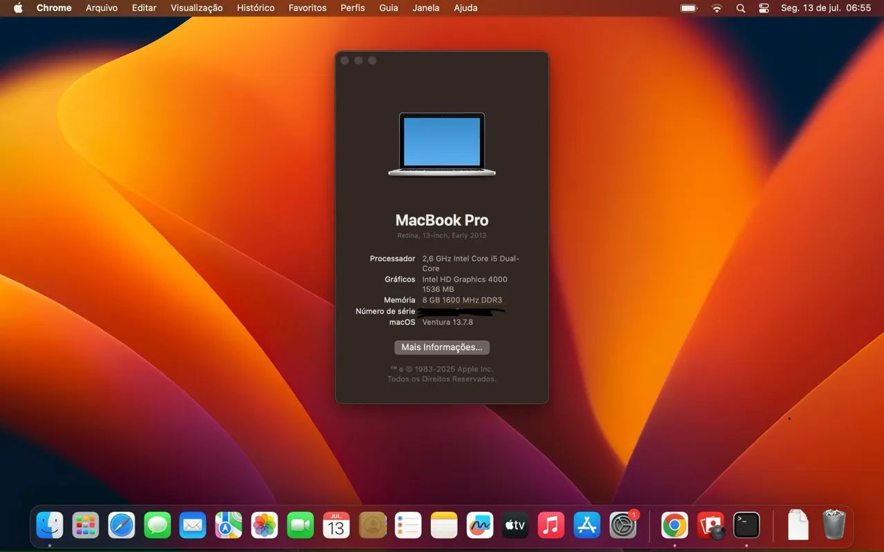 MacBook Pro Retina, 13-inch, Early 2013 - Notebooks - Primavera