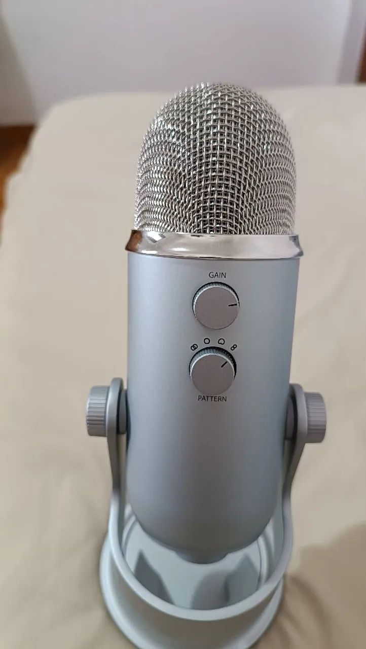 Microfone Novo USB Blue Yeti - Foto 2
