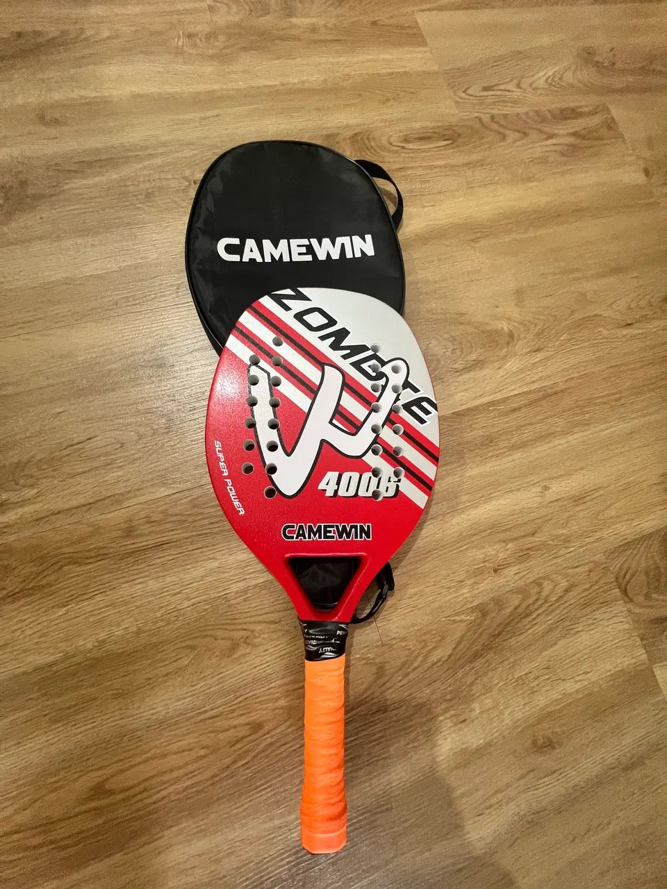 Raquete de Beach Tennis Camewin 4001 + Capa - Foto 4