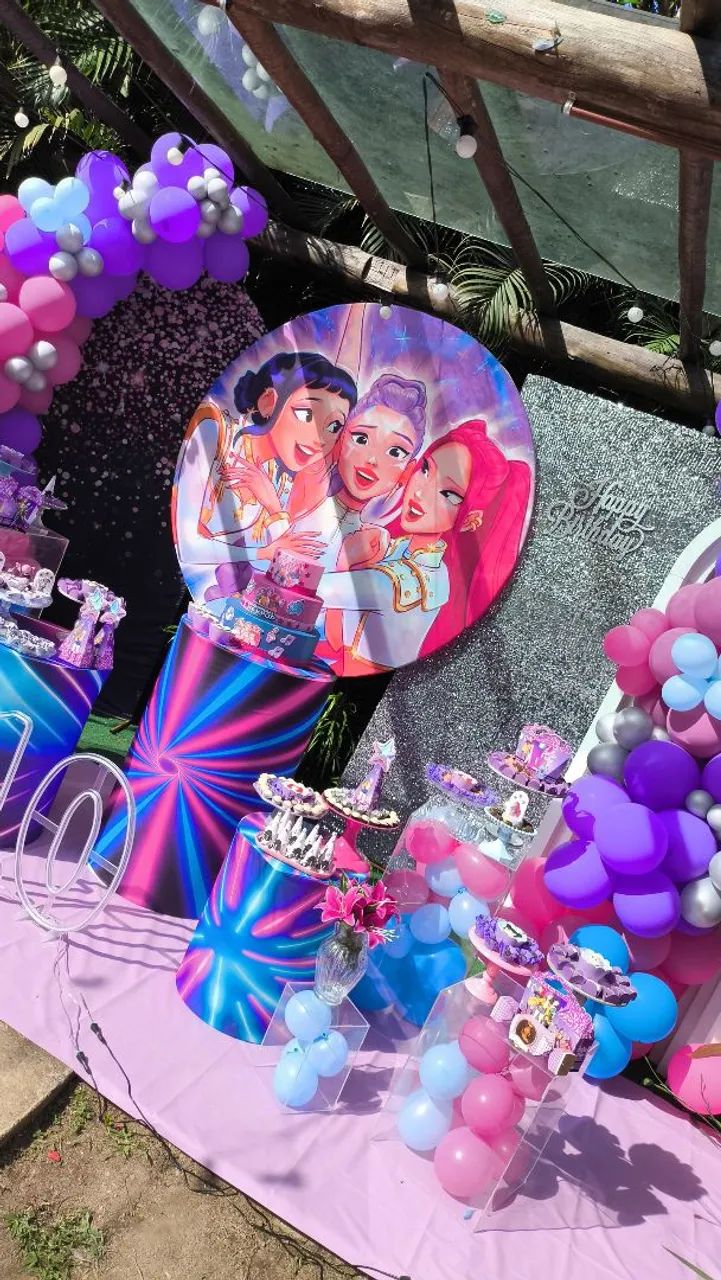 Decoração de festa Ornamentação Pegue e monte