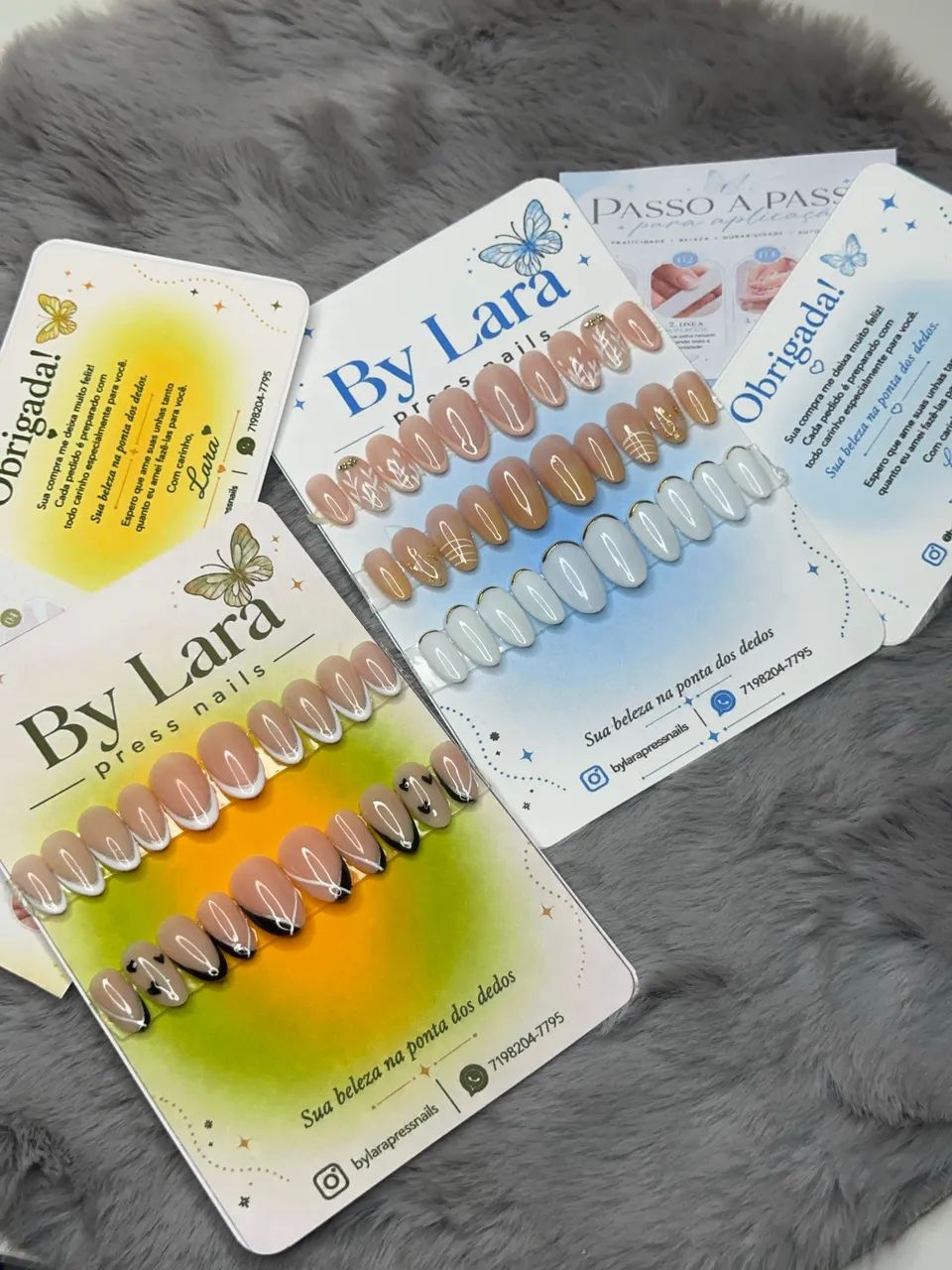 NAILS PRONTAS!! SÓ PEGAR SUA CARTELINHA E COLAR! - Foto 2