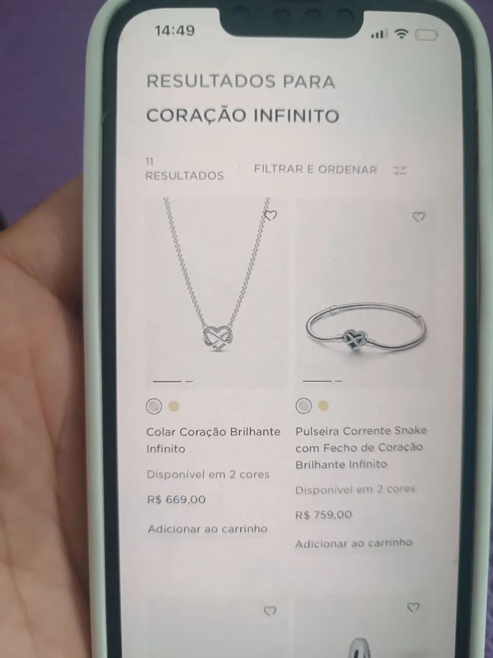 Colar de prata da Pandora original  - Foto 5