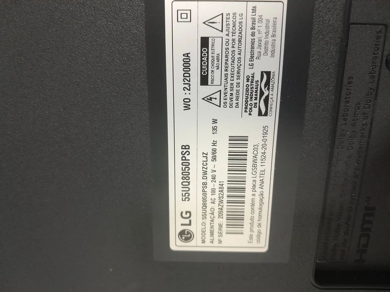 Smart tv lg tela trincada  - Foto 5