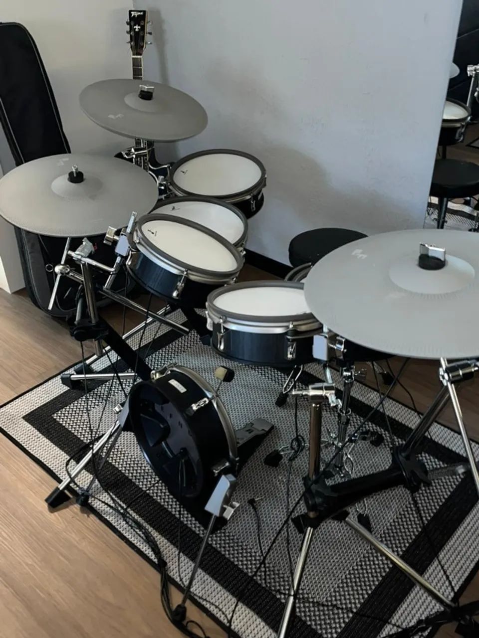 ? Bateria Eletrônica EFNOTE 3X COMPLETA Made in Japan ?