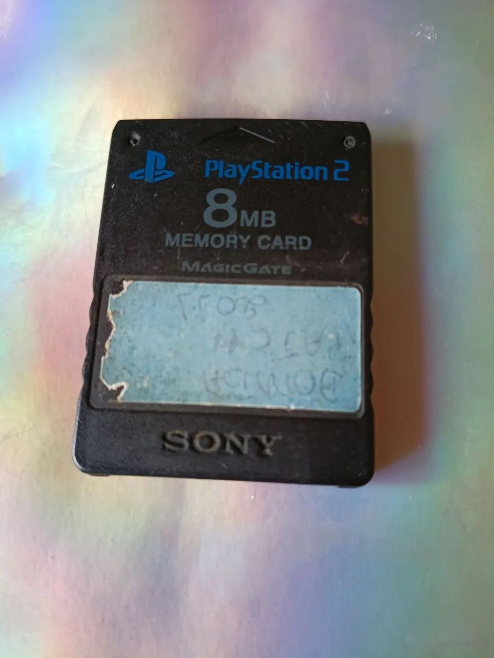 Relíquia,Memory card Playstation 2 