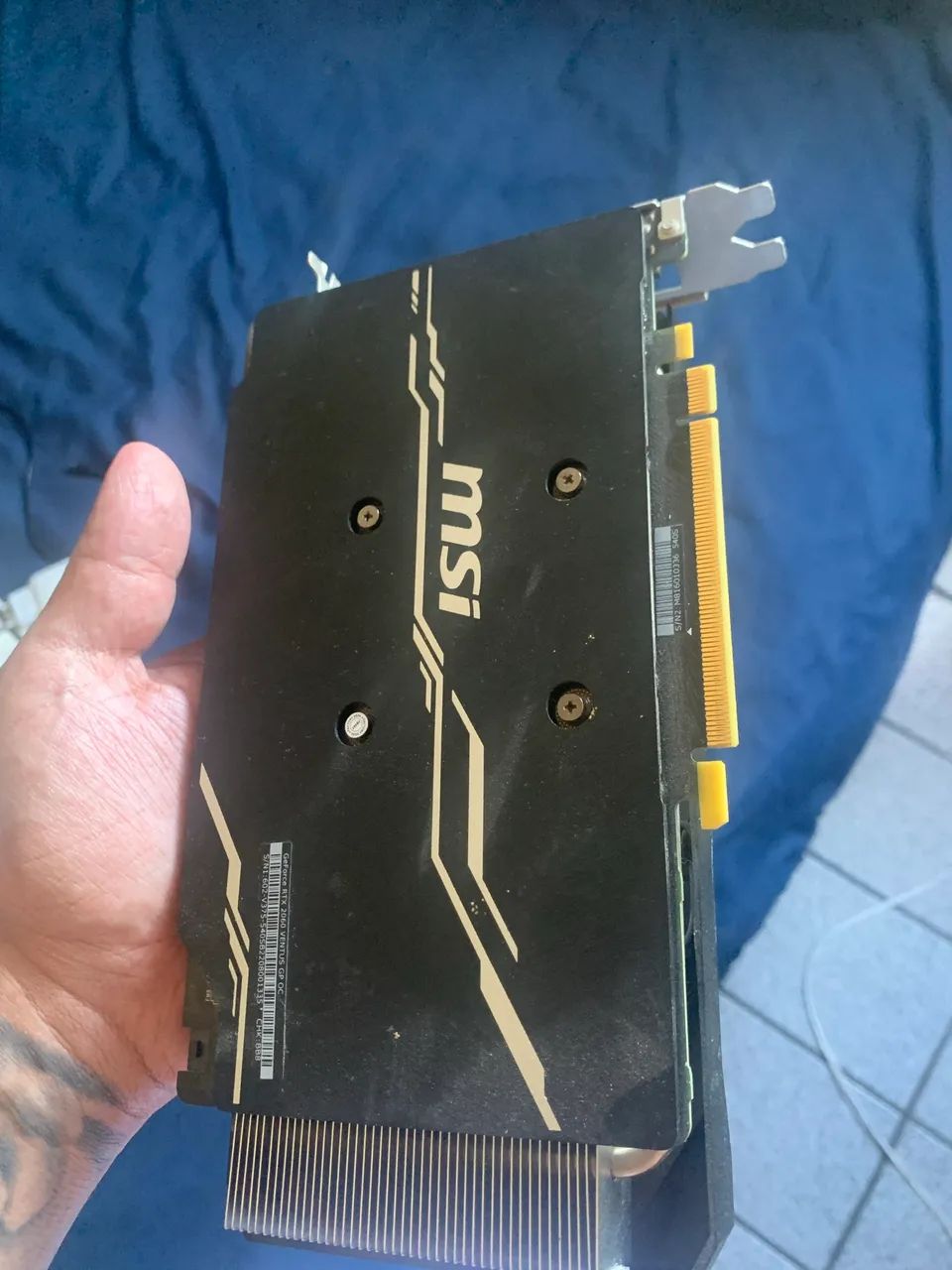 PLACA DE VIDEO GTX 2060  COM CAIXA ORIGINAL  - Foto 3