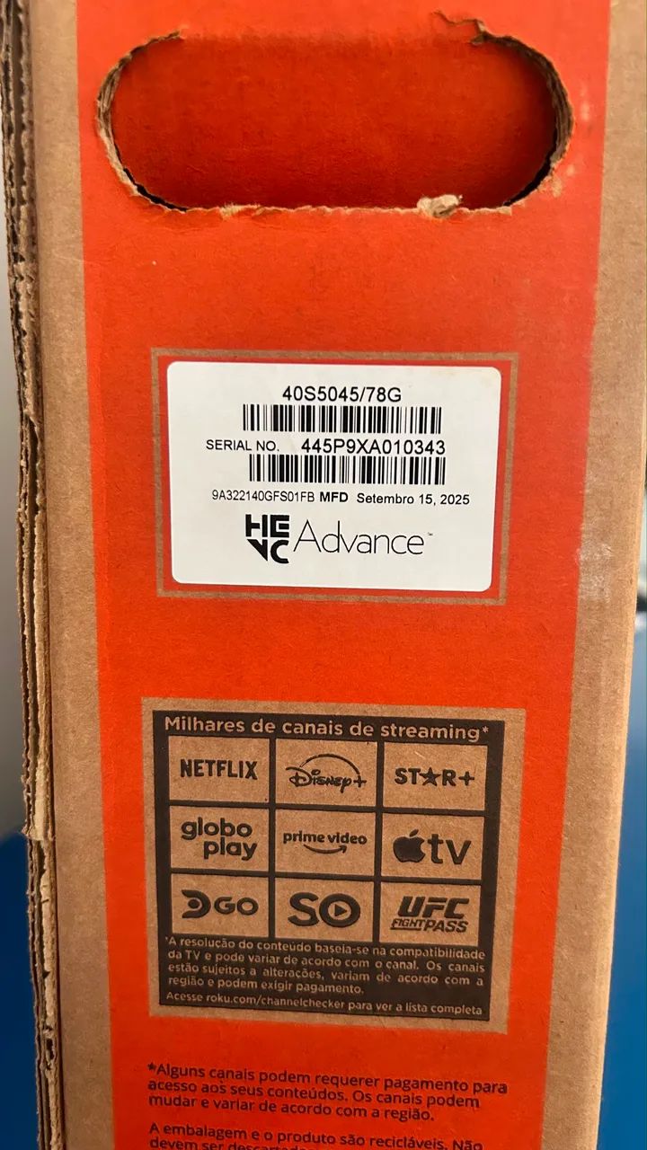 Smart TV AOC Roku TV 40? LED Full HD - Nova na Caixa  - Foto 2