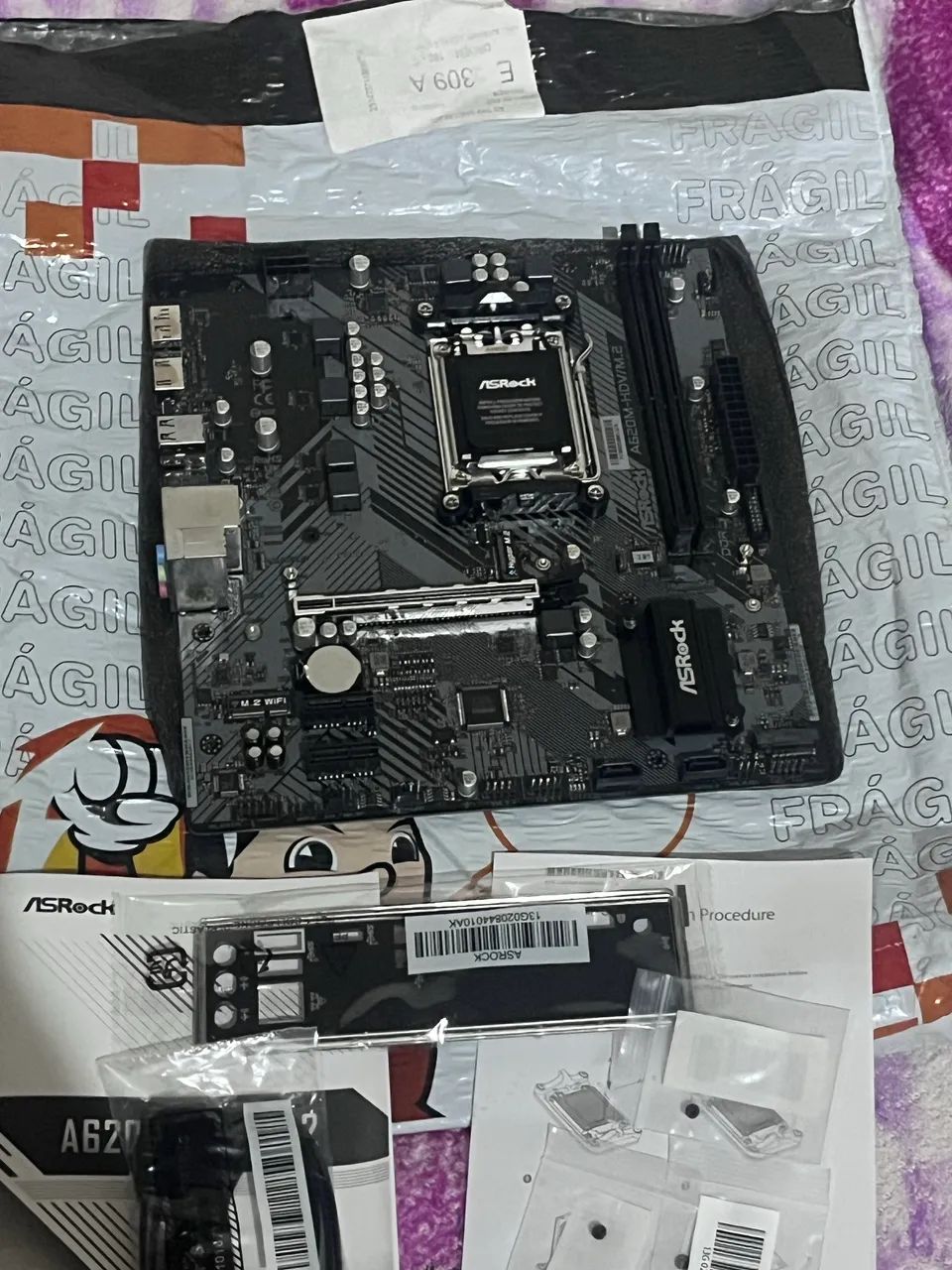 PLACA-MÃE ASRock A620M-HDV/M.2+  - Foto 2