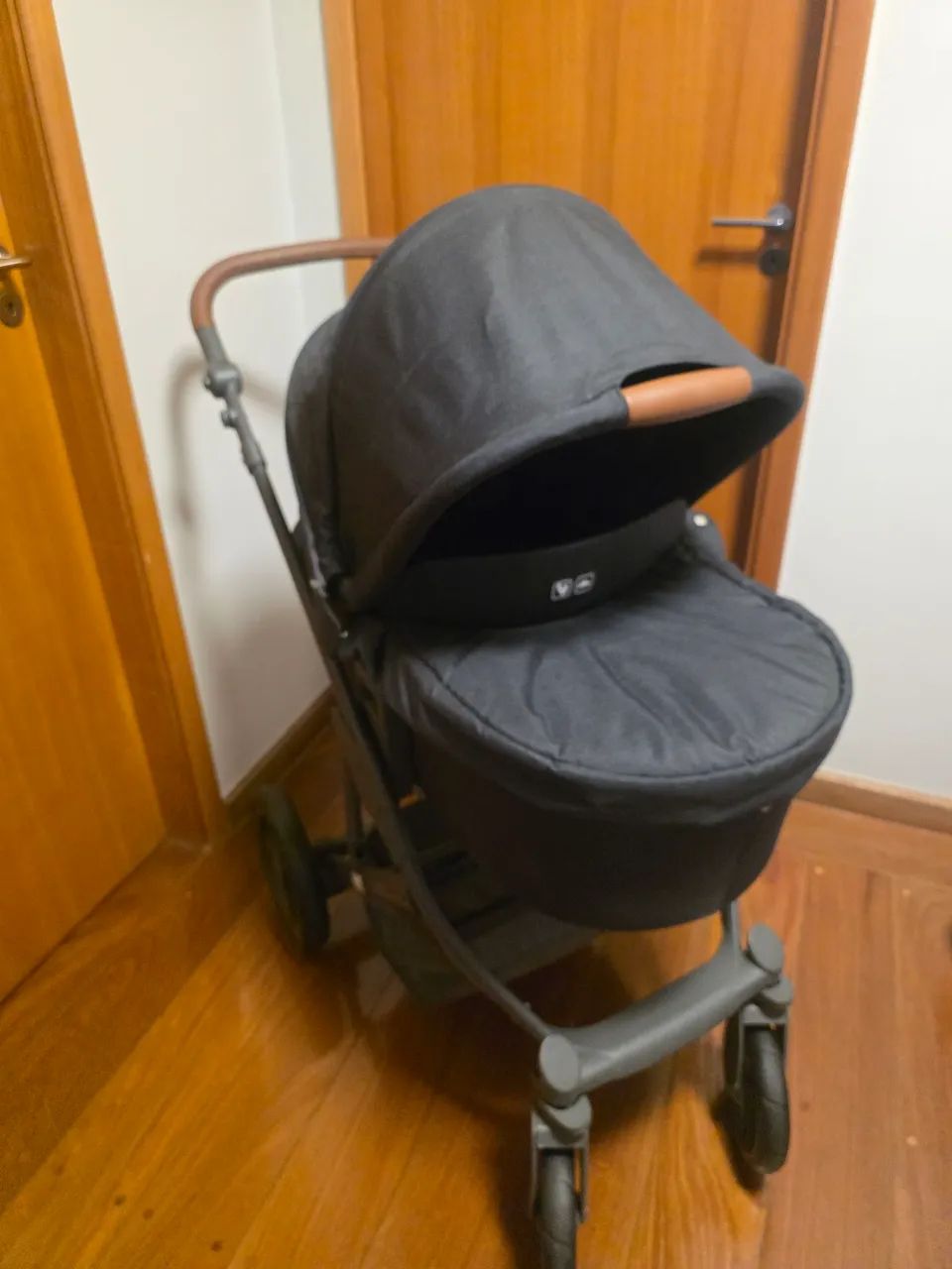 Carrinho de bebe ABC Desing 3 em 1 COMO 4 + bolsa maternidade - Foto 5