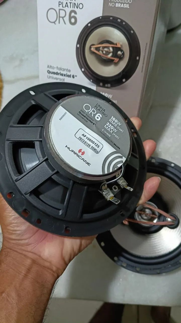 Alto falante 6 polegadas 160w