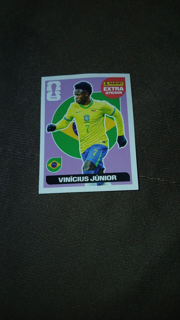 Figurinha Vinicius Junior copa 2026