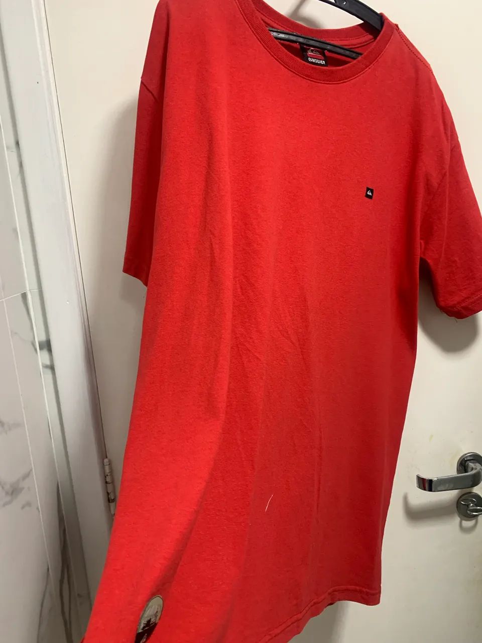 camiseta quiksilver vermelha M - Foto 3