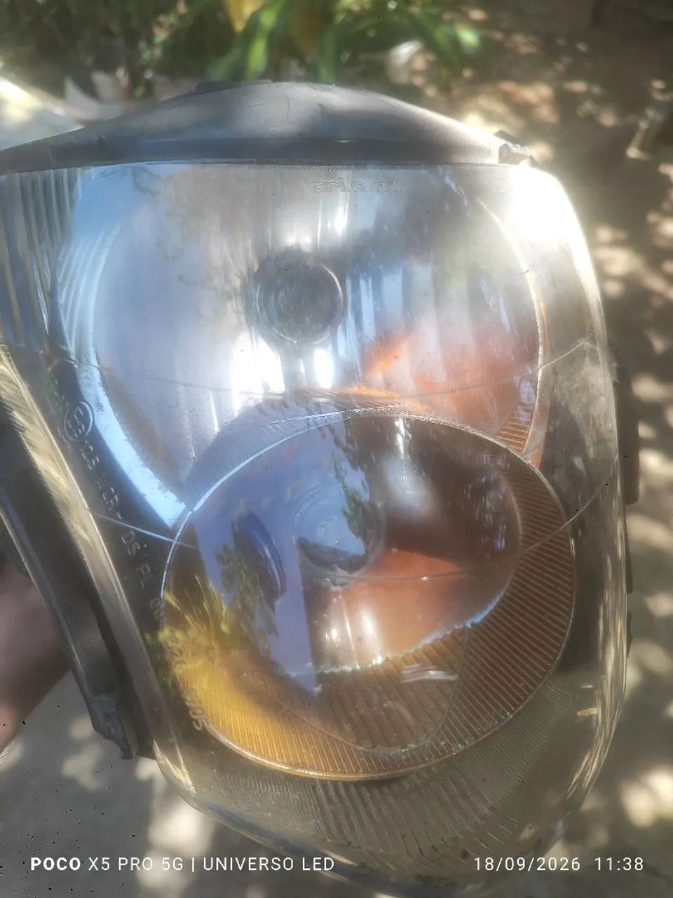 Farol da CB 600 Hornet Original. - Foto 5