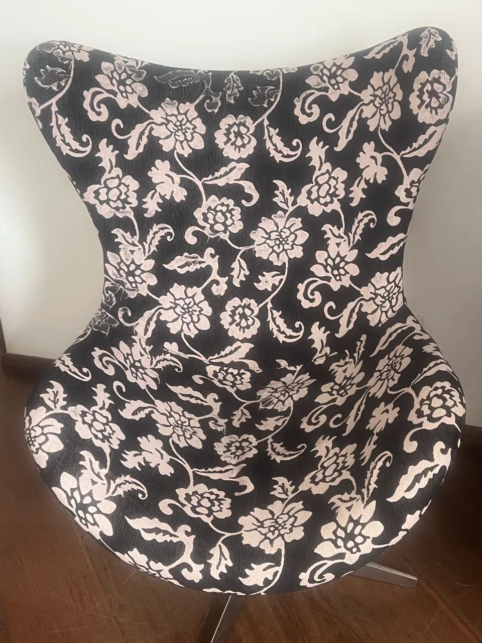 Cadeira Giratória Estampada Floral (um lugar)
