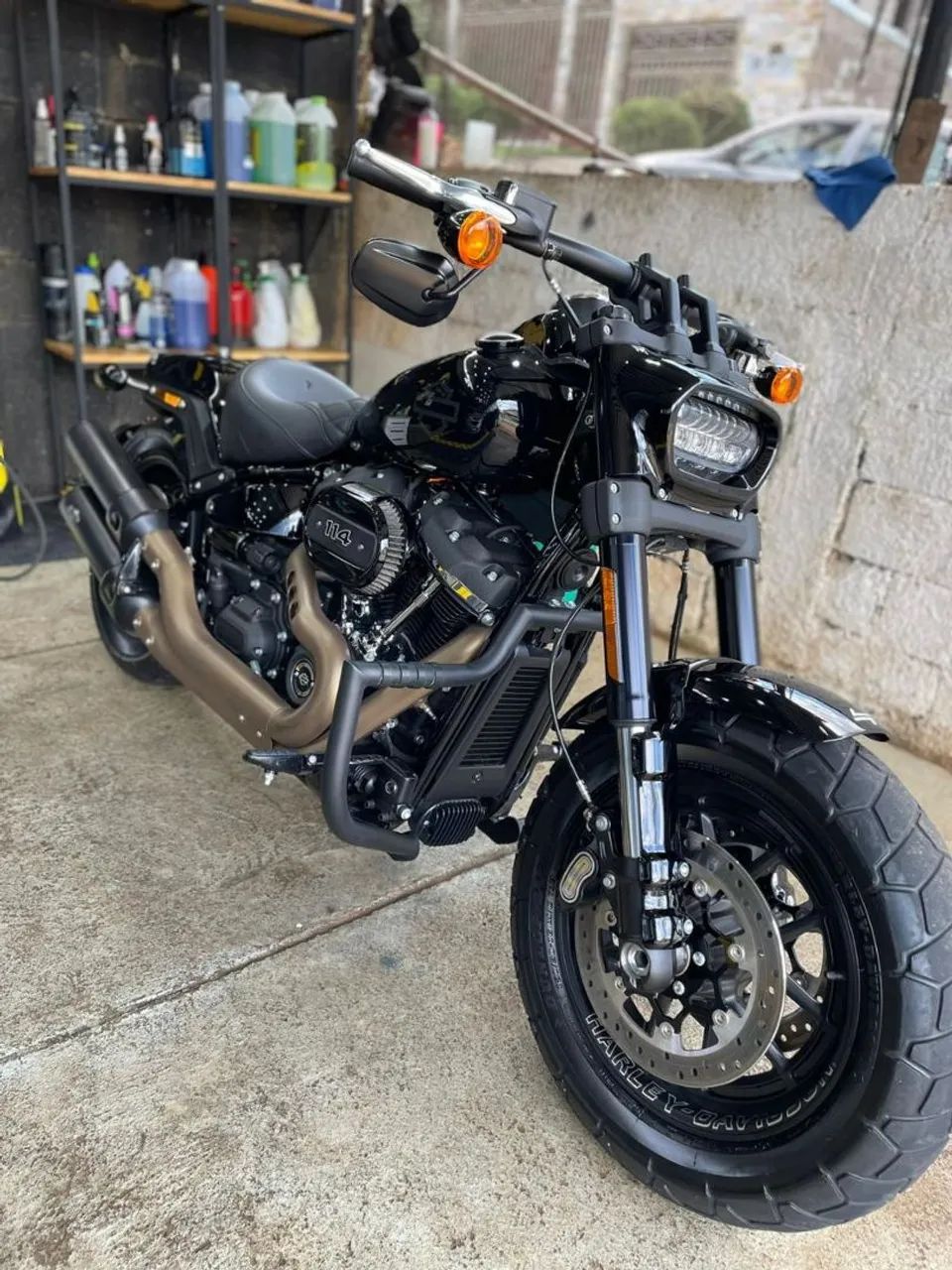 Vendo Fat Bob 2021 super nova. - Foto 3