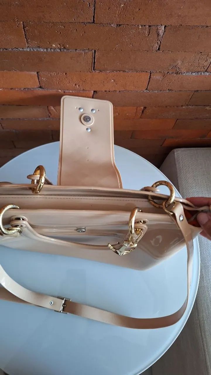 Bolsa bege Petite Jolie - Foto 5