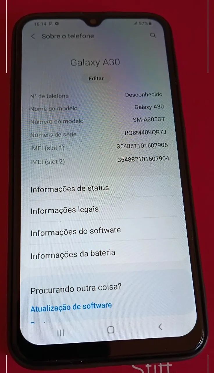 Celular Samsung A30 usado - Foto 5
