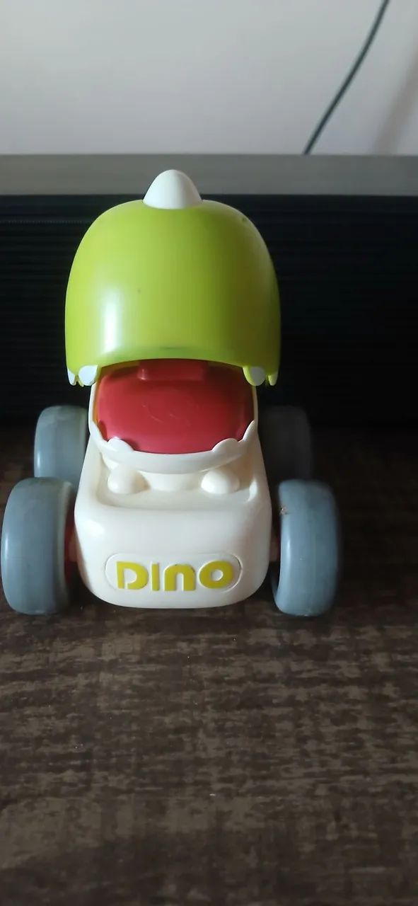 Carrinho Dino com fricção e apito - Foto 2