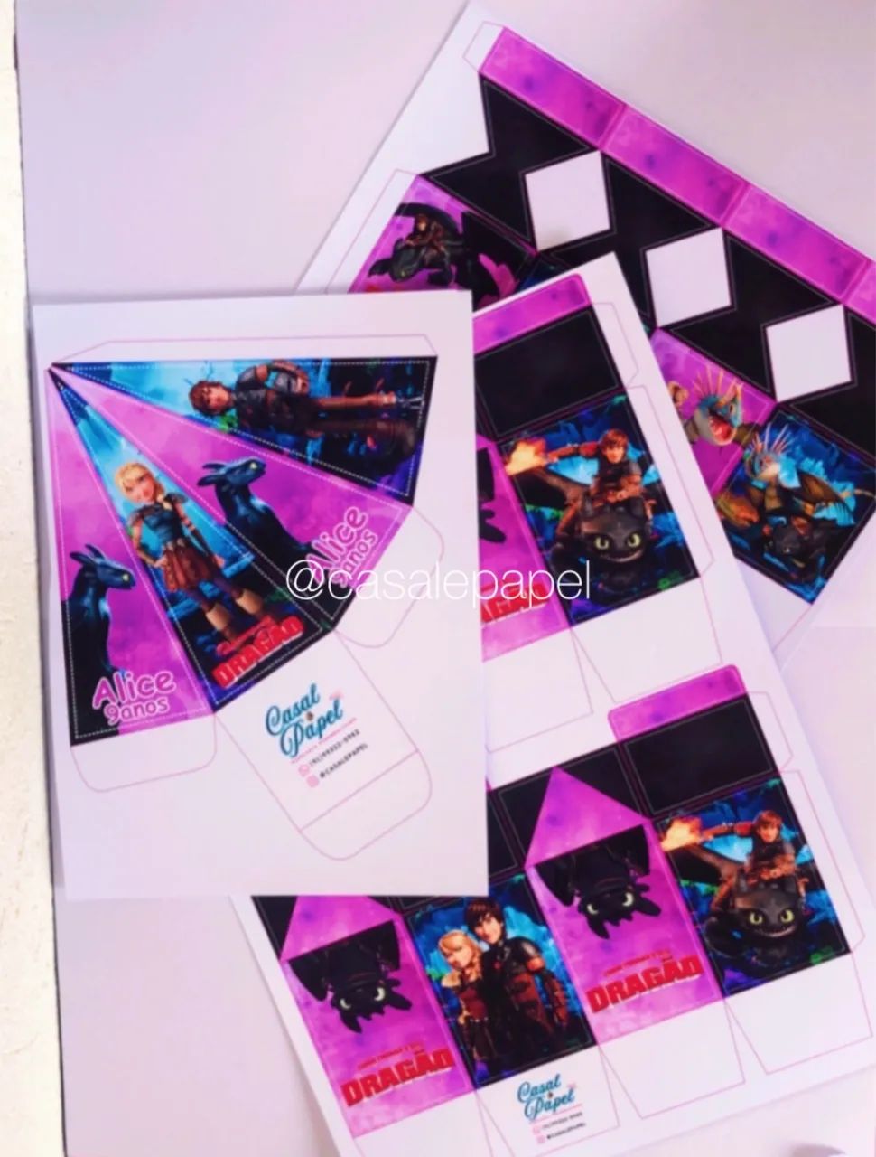 Personalizados para festa- Kits corte e monte - Foto 3