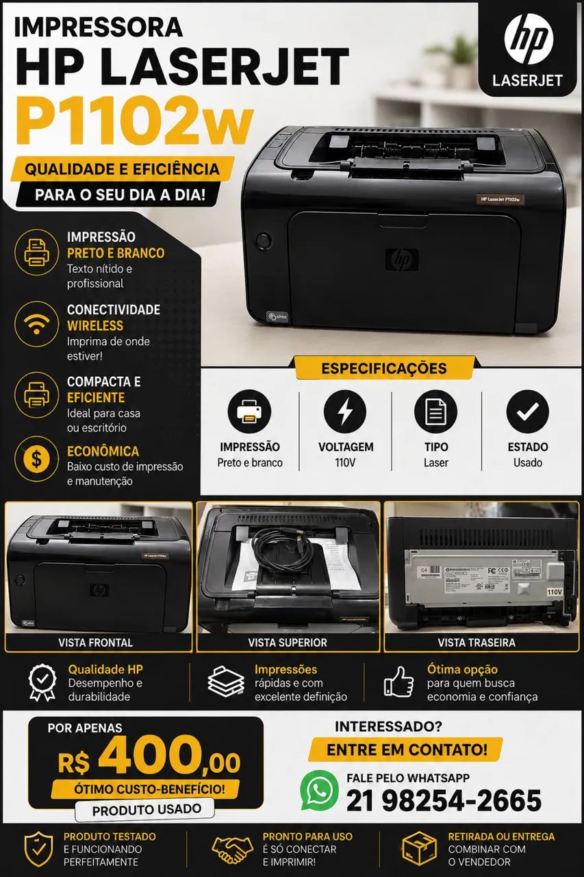 Impressora LaserJat HP
