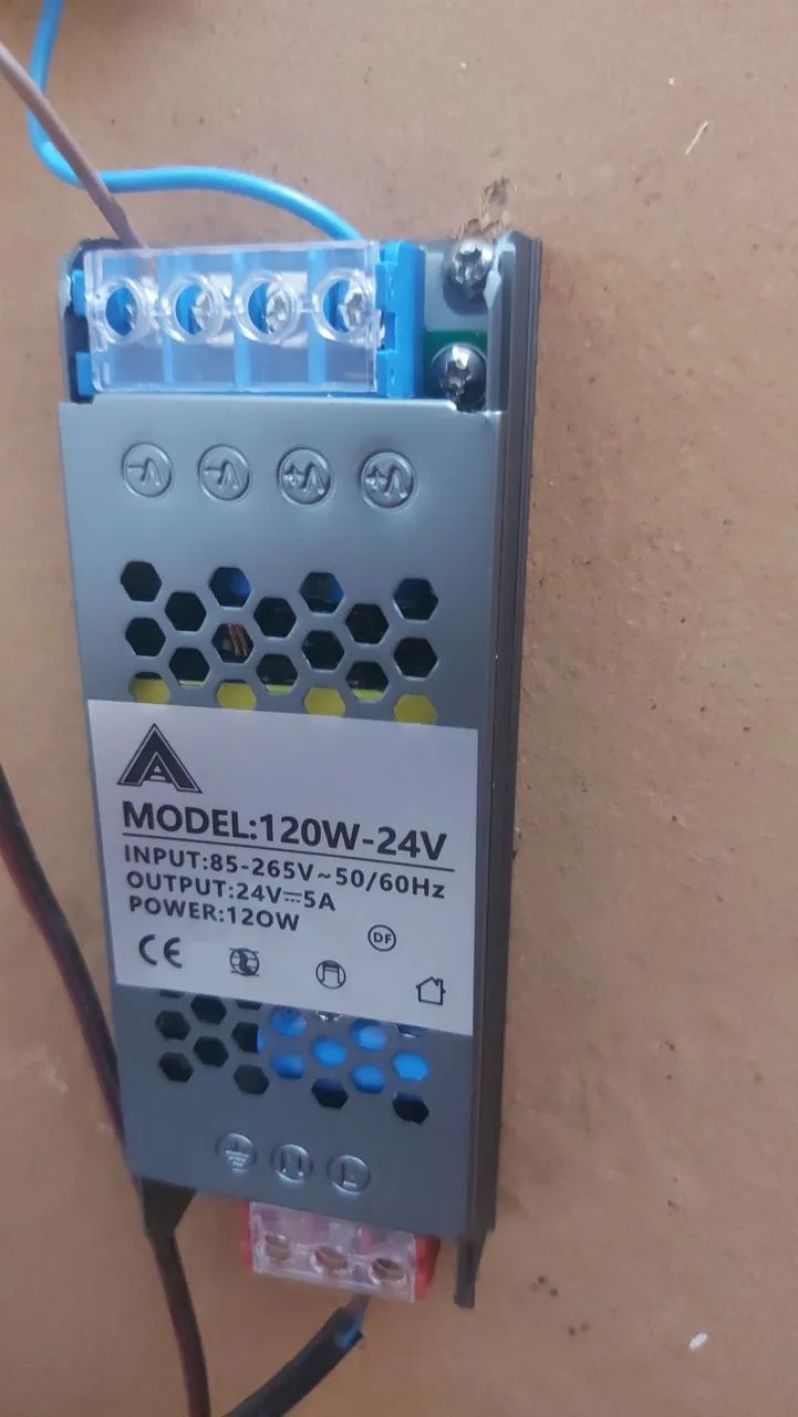 Fonte 24v 5a para seu projeto 